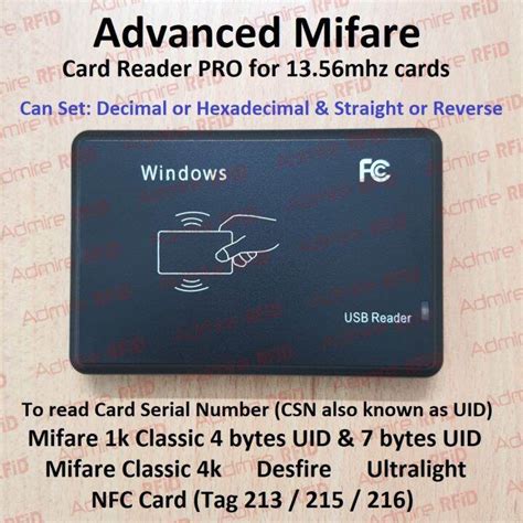 smart card serial number extracted|MiFare .